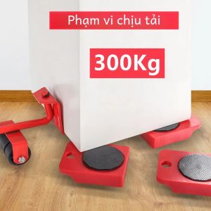 Dụng Cụ Nâng Đồ Nội Thất Hạng Nặng Con Lăn Di Chuyển Bánh Xe ABS Thanh Đẩy Thiết Bị Di Chuyển Dụng Cụ Hỗ Trợ Nâng Dụng Cụ Vận Chuyển Đồ Nội Thất