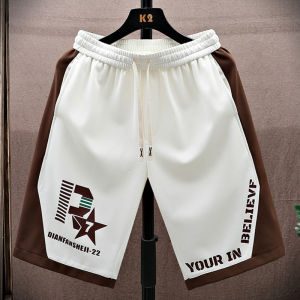 Bandage Dress Shorts for Men Summer 2024 New Arrival Ice Silk Leisure Fifth Pants Men Fashion Brands Loose Sports Pirate Shorts