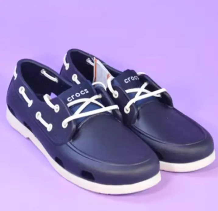 Sepatu Crocs Beach Lino Boat/Sepatu Crocs Beach Lino Pria Lazada