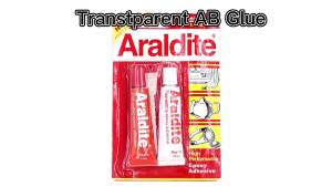Araldite AB High Strength Jewelry Epoxy Glue 5 Minute Quick Set Adhesive For Jade Plastic Crystal And Metal Repair