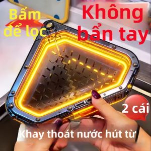Giỏ Lọc Vệ Sinh Hình Tam Giác Có Lỗ Từ Tính