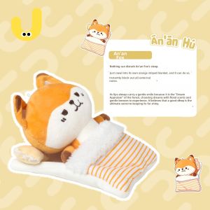 JOOKE | Cute Sleeping Fox Stuffed Toy