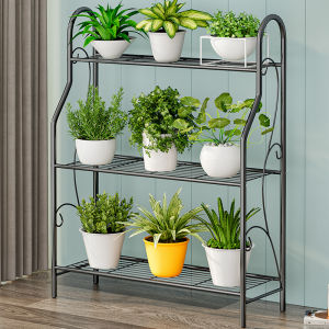 Balcony Flower Rack Hanging Iron Barrier Flower Pot Rack Succulent Railing Flower Rack Indoor Windowsill Storage Rack
