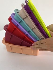 Silicone Bread Loaf Pans Molds Baking Pan Homemade Cake Bread Over sized Ice Brick Molder Bakeware