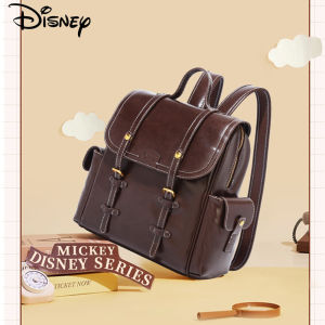 Disney Official Authentic Mickey Mouse Series Fashion Trend Shopping Tote Bag Outgoing Simple Womens Handbag Gift Box Shoulder Bag School Bag Backpack