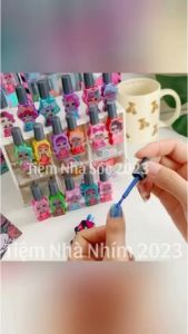 Bộ sơn móng tay Nail Polish LOL 18 Lọ an toàn cho bé màu sắc tươi sáng có thể bóc được - Tiệm Nhà Sóc 2023