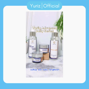 Yuriz Advanced Daily Series | Face Mist + Facial Wash + Night Cream + Sun Care Matte Skincare Harian