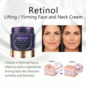 BREYLEE Retinol Serum Lifting and Firming Essence & Moisturizing Cream Skin Care Set 2Pcs