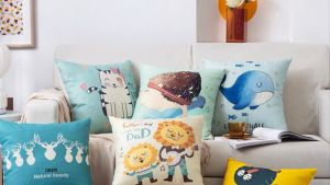 Multi Style Linen Throw Pillow Case zipper Sofa Cushion Cover 16x16 18x18 20x20 CASE ONLY