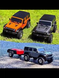 Austarhobby 1/10 TRX4 Differential Rear Axle Bridge Climbing Car Rear Door Bridge Compatible with TRX4 Speed Buggy Dune Buggy