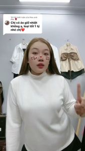 Áo thun nữ giữ nhiệt chần nỉ có big size 100KG