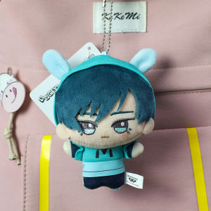 NEW blue lock peluches bunny ears Plush Toy Pendant Seishiro Nagi Isagi Yoichi Chigiri Anime Fluffy Maumet toy Backpack Keychain