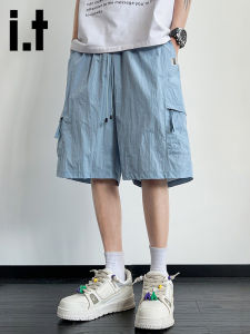 izzue | Quần Shorts Thời Trang Phong Cách Đường Phố Mỹ Thoải Mái Cho Giới Trẻ