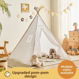 AOBIXIONG | Indoor Outdoor Princess Castle Kids Playhouse