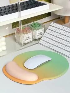 Miếng Lót chuột Silicone Kê Tay Chất Liệu Mềm Mại Đàn Hồi Có Đệm Cao Chống Đau Mỏi - BAUHO