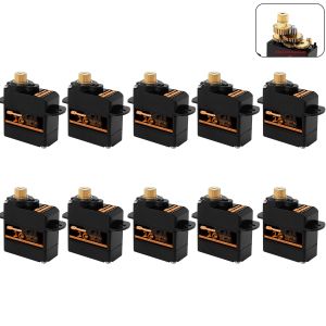 Bộ Servo Kỹ Thuật Số Mini Kim Loại Toàn Phần DSPOWER 2G Dành Cho Xe RC Máy Bay Trực Thăng Thuyền Robot - Bộ 1/5/10/20 Cái - Dành Cho Lứa Tuổi 14+