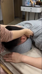 Gối Kê Mặt Massage Đa Năng Công Thái Học Cao Cấp - Gối Úp Mặt Spa Nối Mi Phun Xăm Gội Đầu Dưỡng Sinh