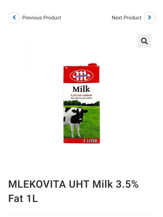 MLEKOVITA FULL CREAM MILK | Lazada PH