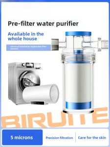 Pre-Filter Water Purifier Tap Filter PP Cotton for Washing Machine Remove Sediment Faucet Water Filter Household Water Treatment