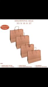 Paper Bag Shopping Bag 33X15X27 (Isi 1 Pcs-S.BG4)