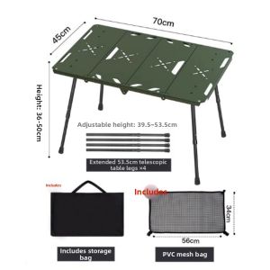 JIONGLV | Quick Open Lightweight Portable Camping Table