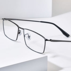 NIANZHEN hợp kim titan Kính mắt khung người đàn ông vuông thiết kế thương hiệu kính phụ nữ siêu nhẹ trọng lượng mắt kính hoài cổ kính 85517