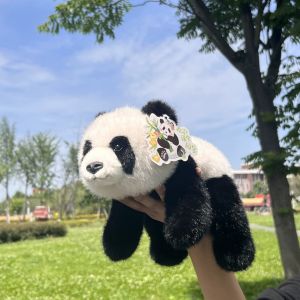 HuaHua FuBao Plush Toys Giant Panda Dolls Souvenir Gifts for Children And Girlfriend Soft Stuffed Toys from Sichuan Chengdu