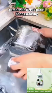 Pembersih Noda Kerak Pada Panci Gel Pembersih Noda Kerak Gosong Pada Panci