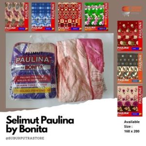 selimut Bonita Paulina by Bonita selimut bulu dewasa tebal