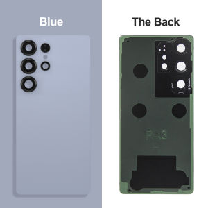For Samsung S25 Ultra 5G S938B S938U S938N S938W Battery Door Bottom Cover Back Glass Repair Part with Camera Lens