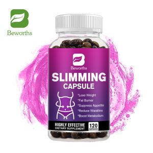 BEWORTHS Viên nang giảm béo đốt cháy chất béo Hỗ trợ ức chế sự thèm ăn Sản phẩm mạnh mẽ