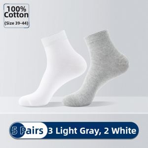 LangSha | Anti-Odor Sweat-Absorbing Cotton Mens Socks Mid-Calf