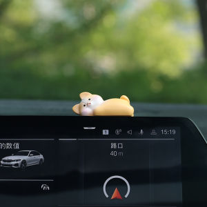 Car Center Console Screen Decorations New Cartoon Animal Stress Relief Doll High Quality Toy for Vehicle Interior Accessories