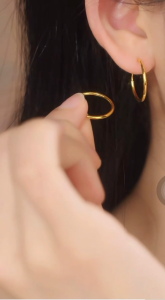 BUY 1 TAKE 1 Jewelry Bangkok gold-plated Hoop Earrings