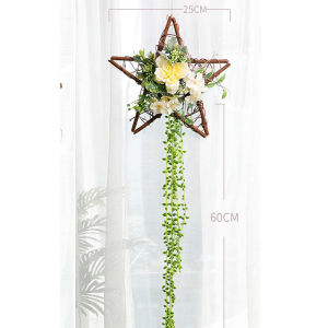 Childrens Room Wall Decorations Artificial Flower Suspension Products Air Flying Five-star Three-DimensionalWall Hangings