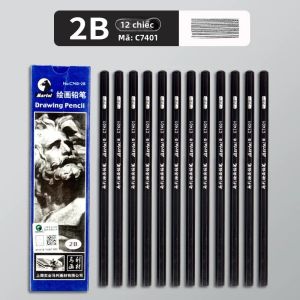 Bộ Bút Chì Vẽ Phác Thảo HB 2H 4H 6H B 2B 3B 4B 5B 6B 7B 8B 10B 12B Bút Chì Than Chì Tạo Bóng Dành Cho Nghệ Sĩ Và Người Mới Bắt Đầu