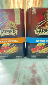 Yến mạch Farmer nhập khẩu cán vỡ thùng 4.5KG