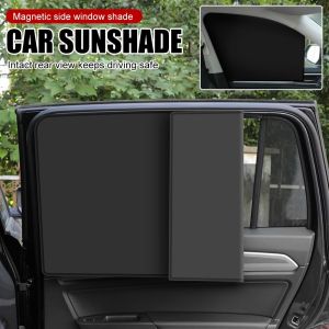 [ลดราคา] ม่านหน้าต่างรถระบบแม่เหล็กรังสี UV - ป้องกันแสงแดดอันตราย! (แบรนด์) - สำหรับฤดูร้อน