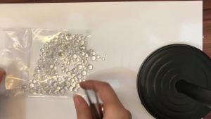 350pcs Clear Dewdrop Water Droplets Embellishments Simulation Round Clear Waterdrop Resin Beads Nails Art DIY Nail Decorations