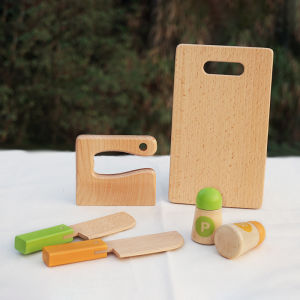 Birch Wood Cutting Board Toy