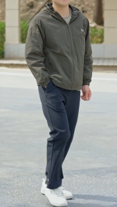 LJPNK Jeep Style Mens Casual Waterproof Windbreaker – Lightweight Hoodie Jacket for Outdoor Travel Youth & Everyday Wear