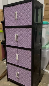 TABITHA Lemari Pakaian Plastik MAESTRO (Tabitha Houseware)/crystal series small/printing series small/2susun/3susun/4susun/5susun