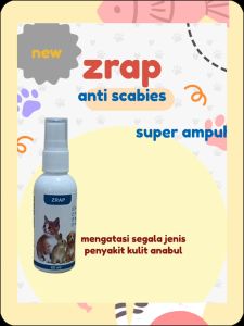 Obat Jamur Kucing ScabIes Demodek impetigo jamur kutu parasit cacing hati gatal kulit  Anti scabies ZARB