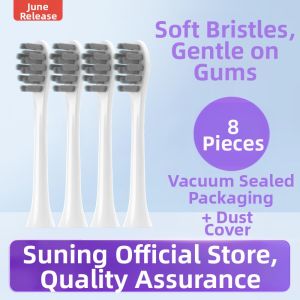 Electric Toothbrush Head Replacement for Sakypro T1/T2/T2pro/T3 Soft Bristle Adult Oral Care Early June Suitable