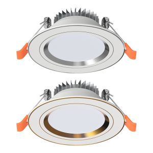 Đèn Tròn LED 5W Nhà Bếp Trần Nhà Ốp Trần Phòng Khách Lỗ Mắt Bò Khoan 75cm Đèn Tròn Ốp Trần Nhà Đèn Tròn LED Gia Dụng