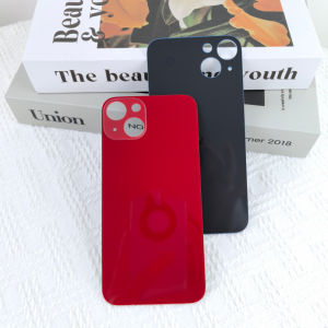 Back Cover For iPhone 13 Replacement Rear Glass Housing Cover Battery Door Back Panel With Camera Hole Multi‑Colors Repair Parts