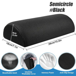 Ergonomic Feet Pillow Relaxing Cushion Support Foot Rest Under Desk Feet Stool for Home Office Computer Work Foot Rest Cushion