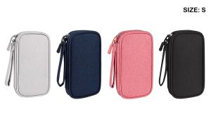 [ALL IN ONE] Pouch Gadget HardDisk PowerBank Adaptor Charger Accessories Digital / Tas Travel Aksesoris Digital
