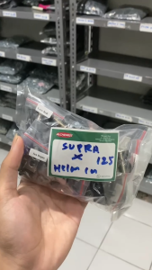 Baut Supra X 125 Helm In Fullset / Baud Honda Supra X 125 Helm In Satu Set Cover Block Mesin