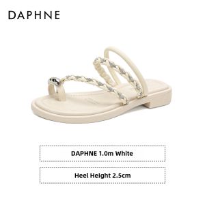 Daphne | Flats Beaded Sandals Women